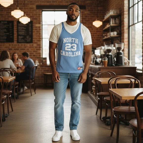 Michael Jordan Vintage Jersey Nike North Carolina Basketball - Picture 5 of 7